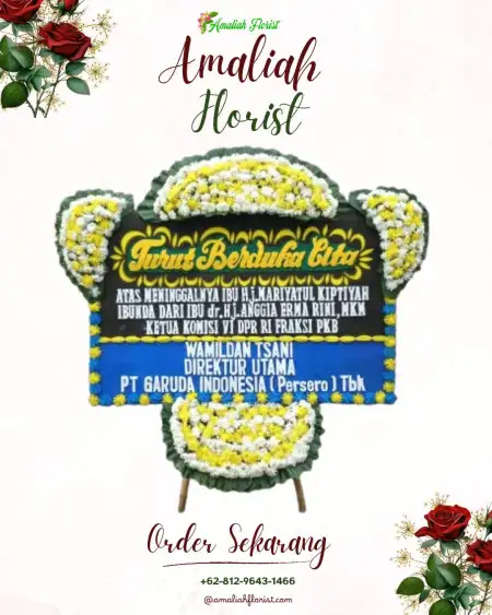 Papan Bunga Duka Purwadana